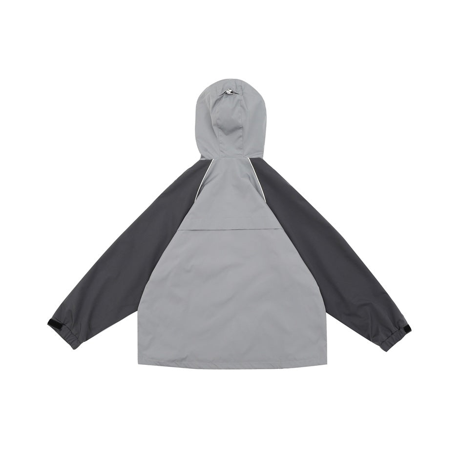 Unisex Jacket Outer Shell Jacket Men's and Women's Functional Hooded Jacket