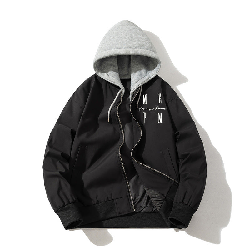 Mens Vintage Jackets Embroidered Baseball Suit Flying Suit Couple Jacket