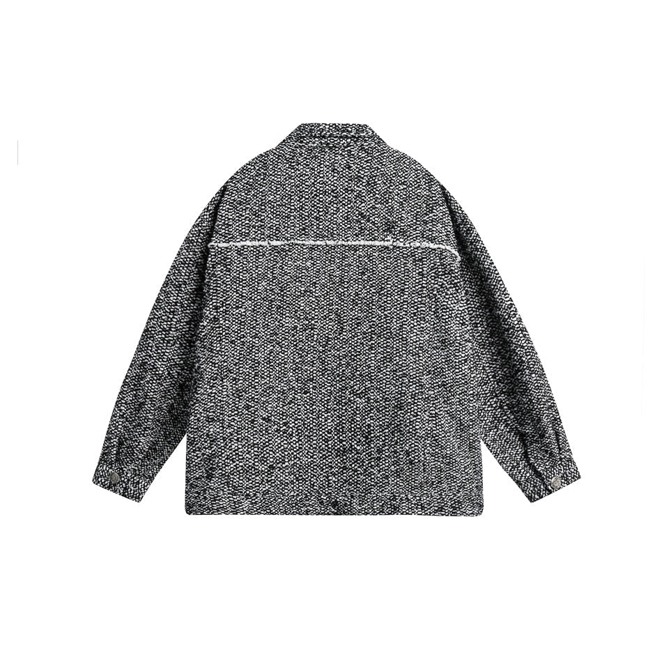 Unisex Jacket Vintage Jacket Loose Lapels Coat