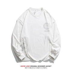 Men Pullover Hoodie Spring Sweater Men Loose Trendy All-Match Spring and Autumn