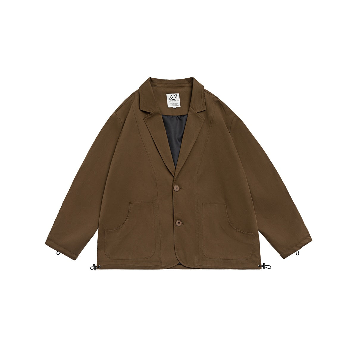 Unisex Jacket Vintage Overalls Jacket Men's and Women's Casual Suit Baggy Coat