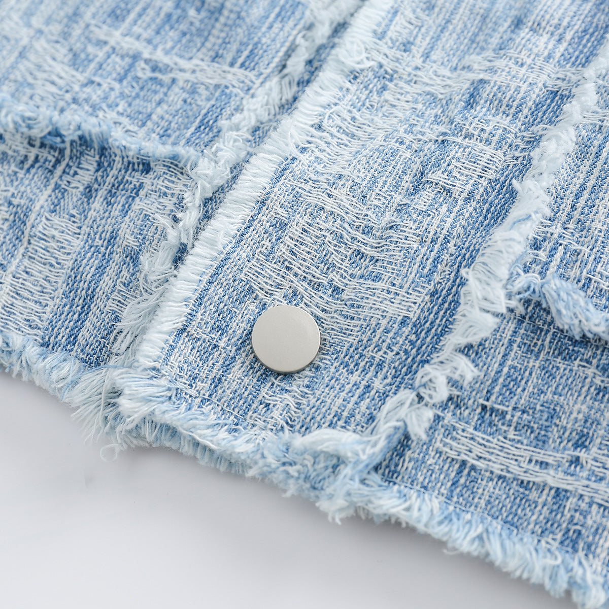 Unisex Jacket Vintage Denim Jacket Loose Cardigan Coat