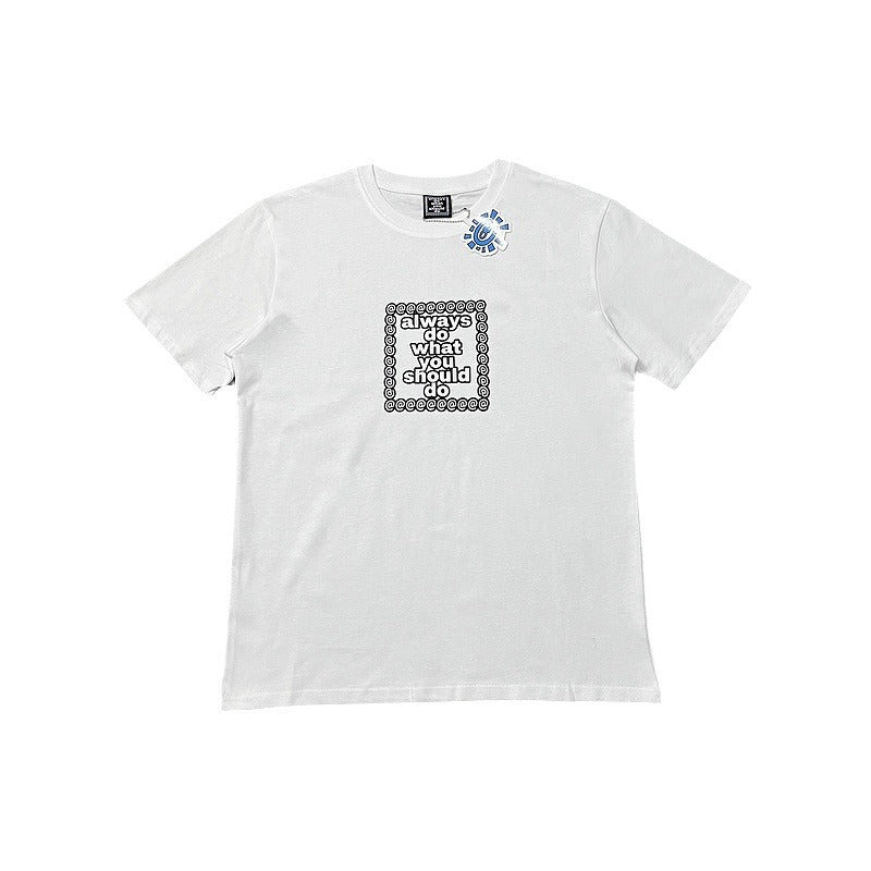 ADWYSD Always Do What You Should Do T Shirts Short Sleeve T Shirts Vintage