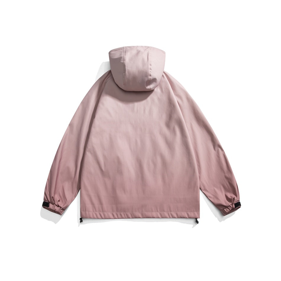 Unisex Jacket Casual Hooded Coat Men's and Women's Same Loose Autumn Jacket