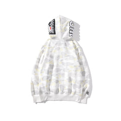 Bathing Ape Hoodie camouflage luminous sweater men's autumn and winter cardigan