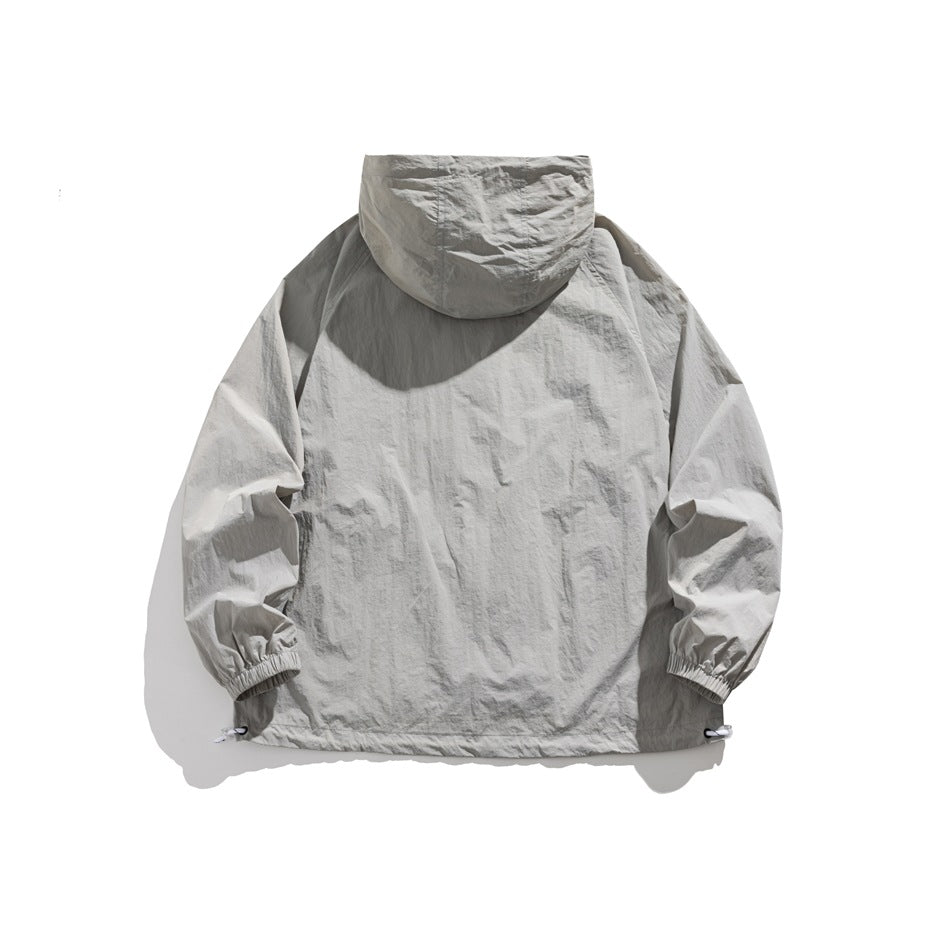 Unisex Jacket Thin Jacket for Summer Lightweight Breathable and UV-Resistant Sun-Protective Clothing