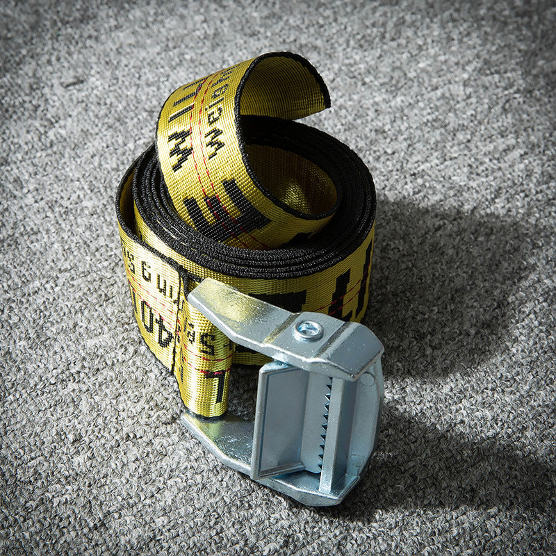 Off White Belts Canvas Belts Hip Hop Embroidery