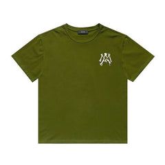 Amiri T Shirt Printed Casual Hip Hop round Neck Short Sleeve T-shirt