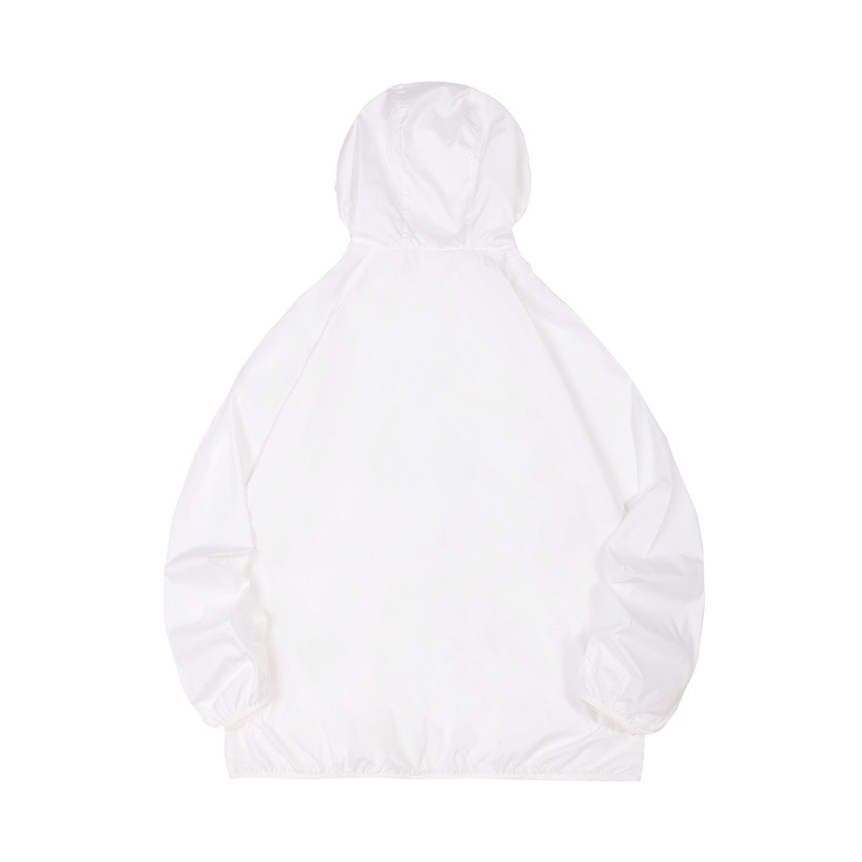 Unisex Jacket Summer Thin Hooded Sports Jacket Loose Jacket Sun-Protective Clothing