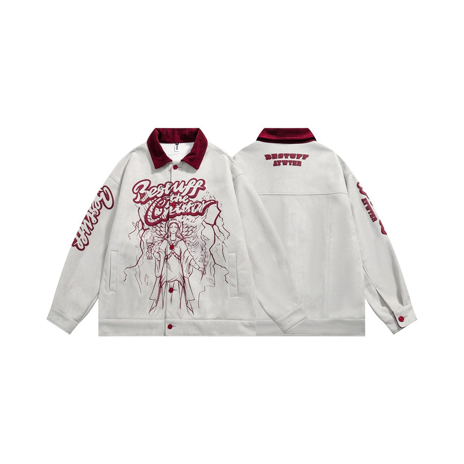 Unisex Jacket Baggy Coat Men and Women
