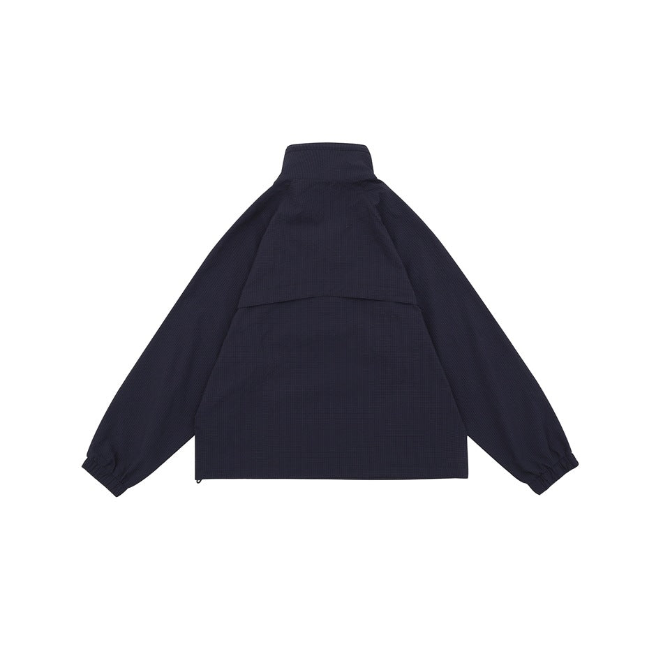 Unisex Jacket Retro Pullover Jacket Stand Collar Coat