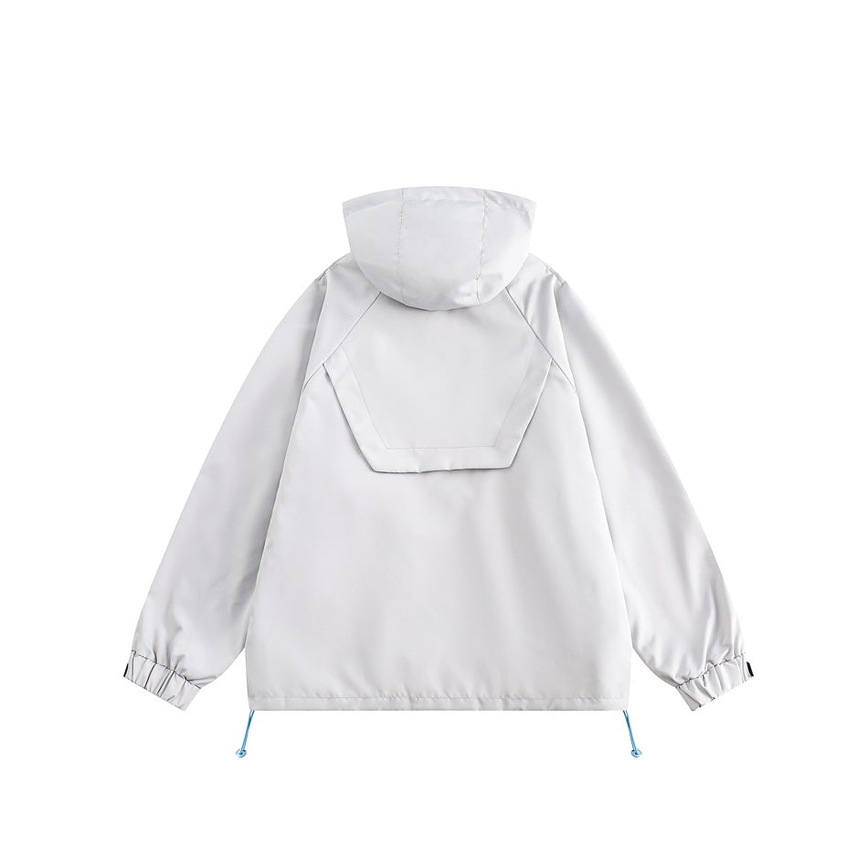 Unisex Jacket Shell Jacket Couples Coat Hooded Jacket