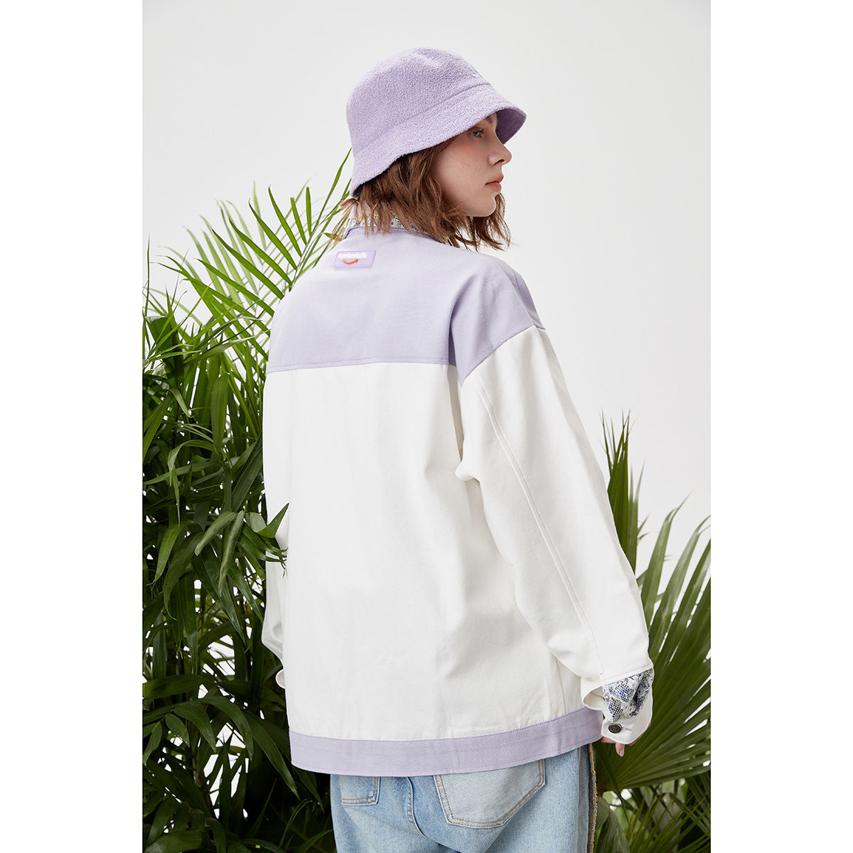 Unisex Jacket Lapel Couple Overalls