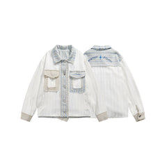 Unisex Jacket Jacket Turn-down Collar Coat Men and Women Couple