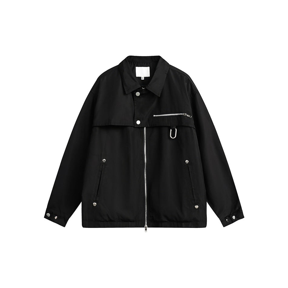 Unisex Jacket Loose Spring and Autumn Jacket Top