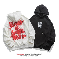 Men Pullover Hoodie Spring Sweater Men's Loose Teen Casual Top