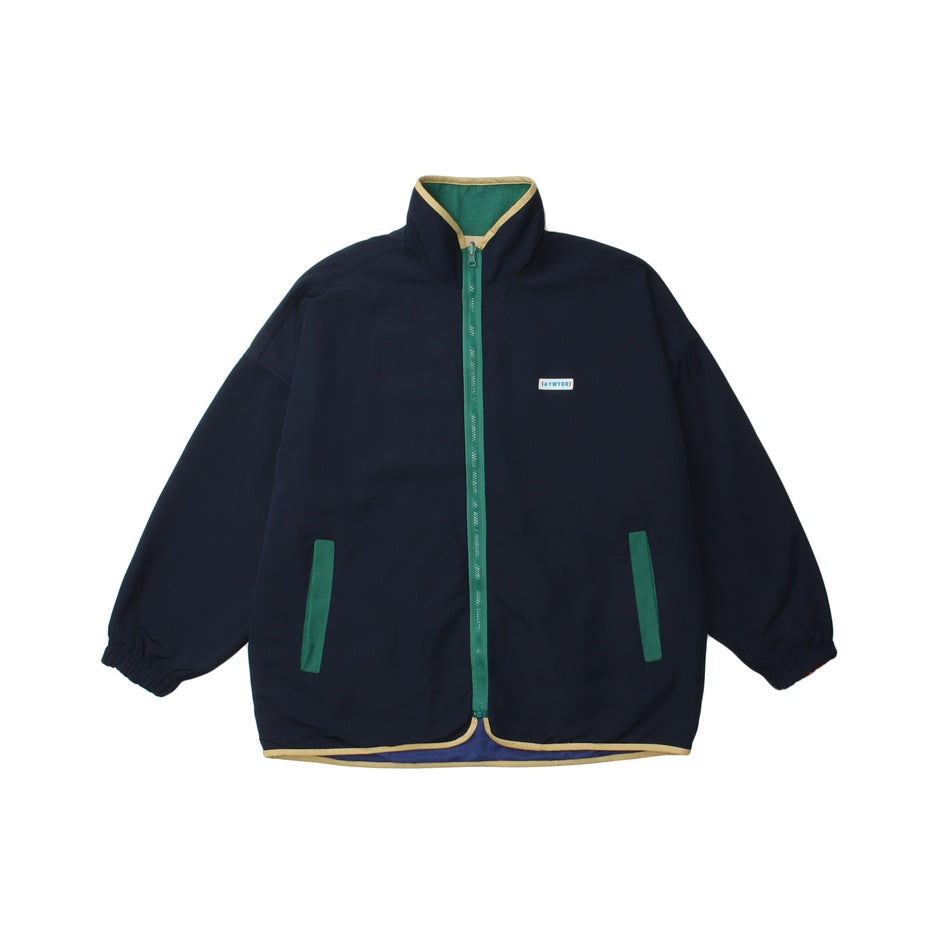 Unisex Jacket Vintage Loose Jacket Double-Sided Stand Collar Coat