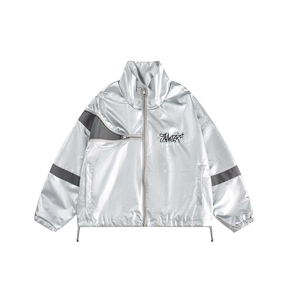 Unisex Jacket Cyberpunk Loose Short Jacket
