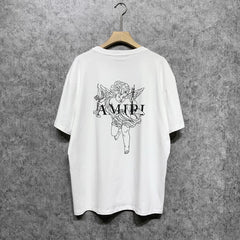 Amiri T Shirt Printed Casual Round Neck