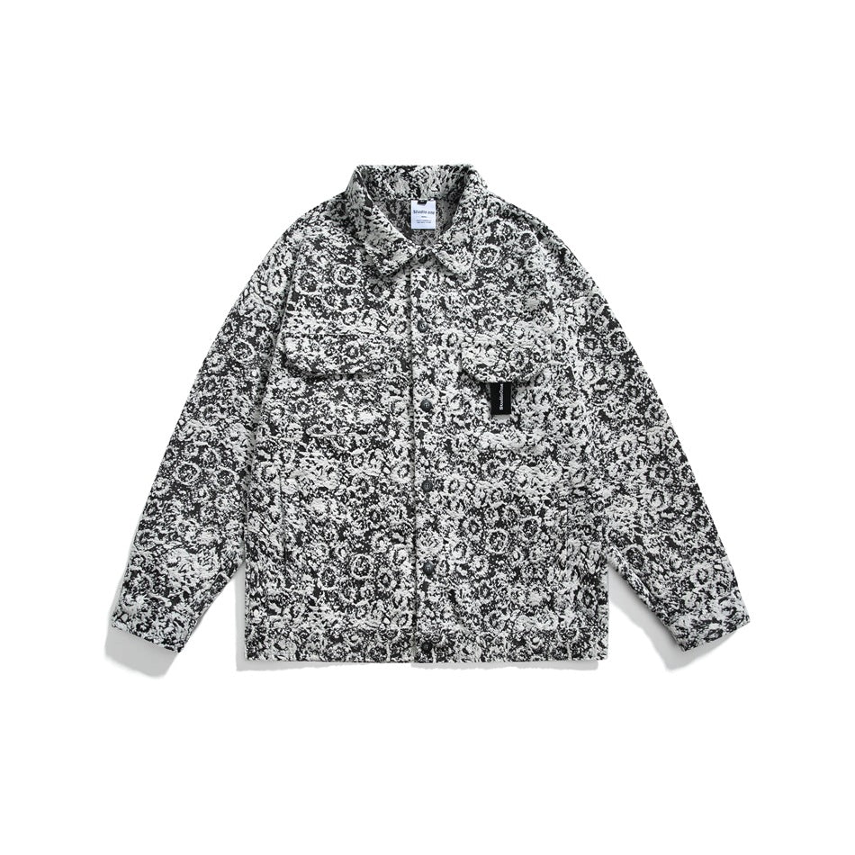 Unisex Jacket Vintage Loose Top Jacket