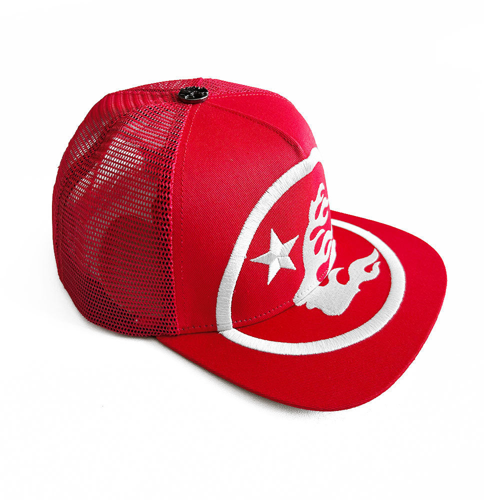 Hellstar Hat Embroidered Baseball Cap Sun Hat Flat Edge Cap