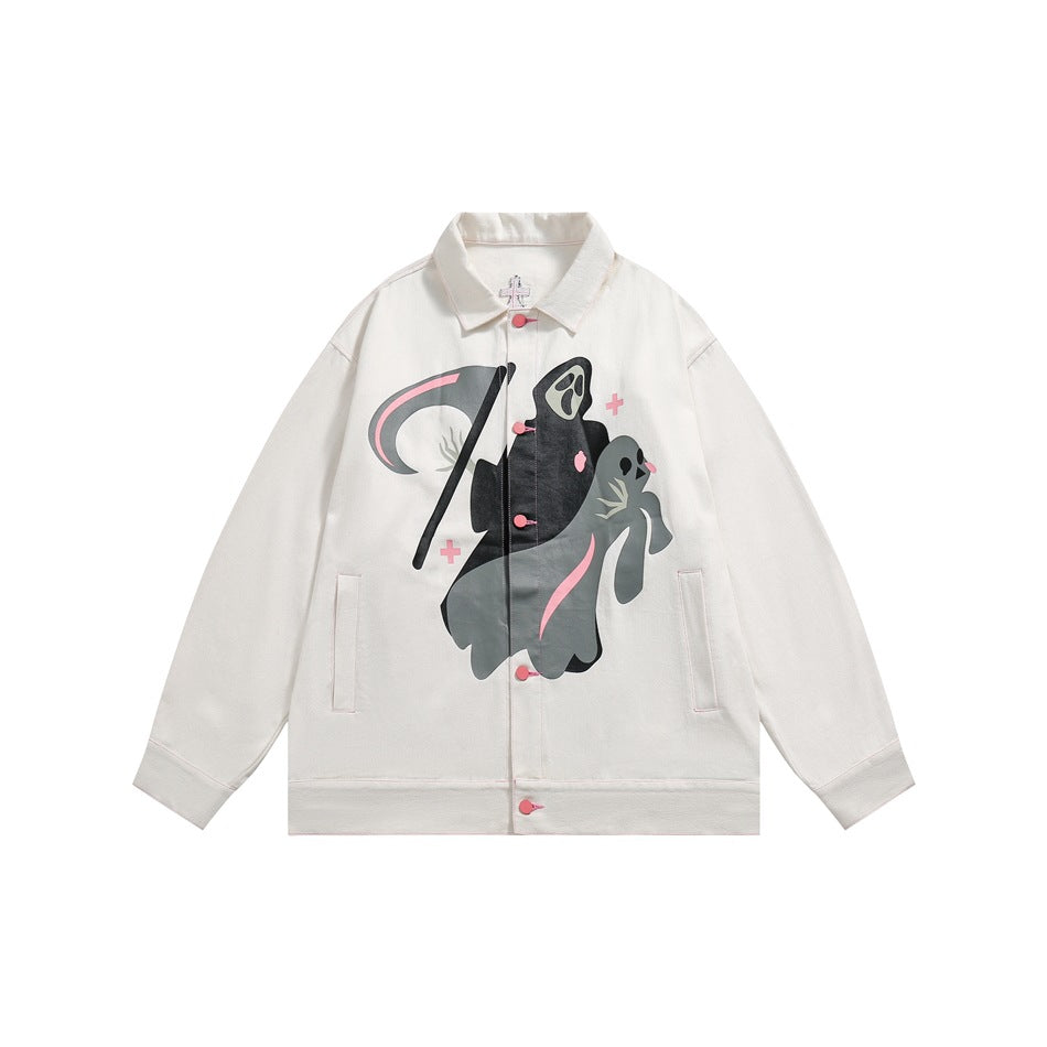 Unisex Jacket Retro Loose Casual Jacket