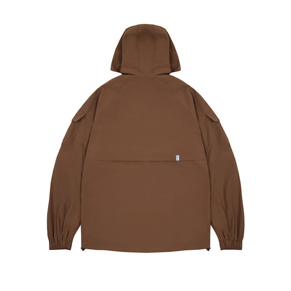 Unisex Jacket Spring and Autumn Mechanical Style Jacket Windproof Tooling Outdoor Jacket Coat