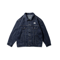 Unisex Jacket Vintage Denim Jacket Men's Business Shirt Jacket
