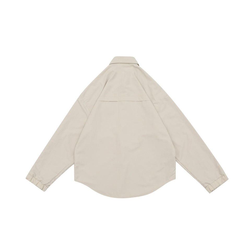 Unisex Jacket Waterproof Wind-Resist Tool Wind Jacket Men's Long-Sleeve Shirt