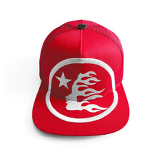 Hellstar Hat Embroidered Baseball Cap Sun Hat Flat Edge Cap