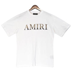 Amiri T Shirt Leopard Print