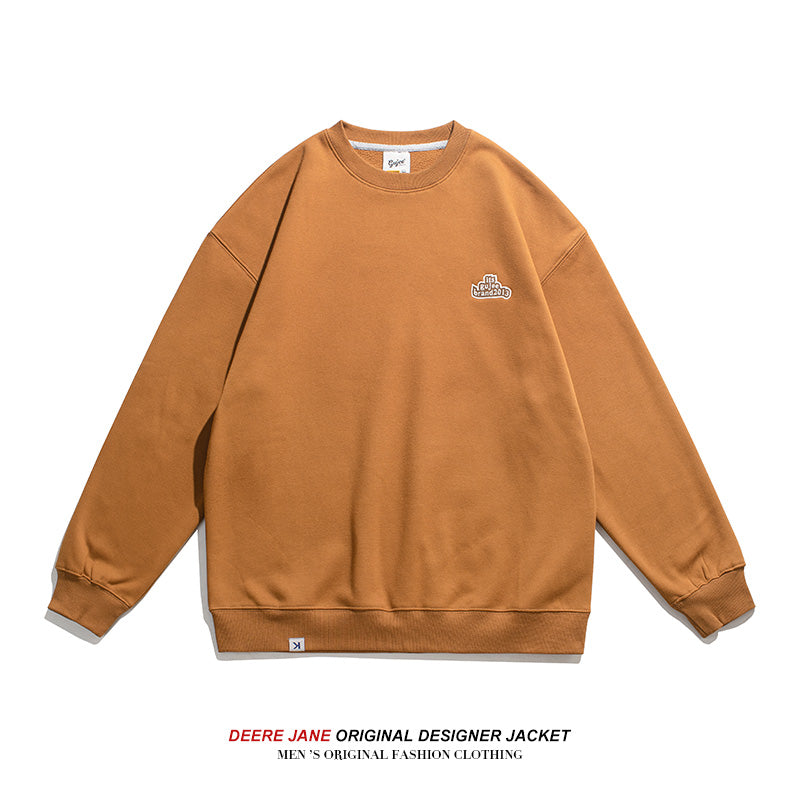 Men Pullover Hoodie Spring Sweater Men's Loose All-Matching Spring and Autumn