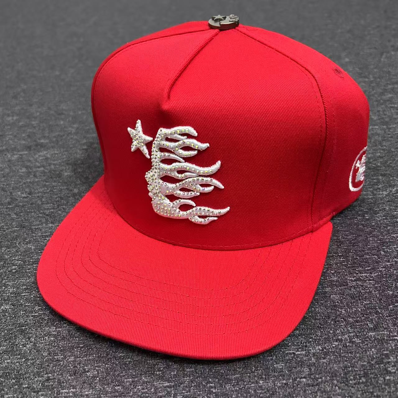 Hellstar Hat Embroidery Hot Diamond Hat Sun Hat