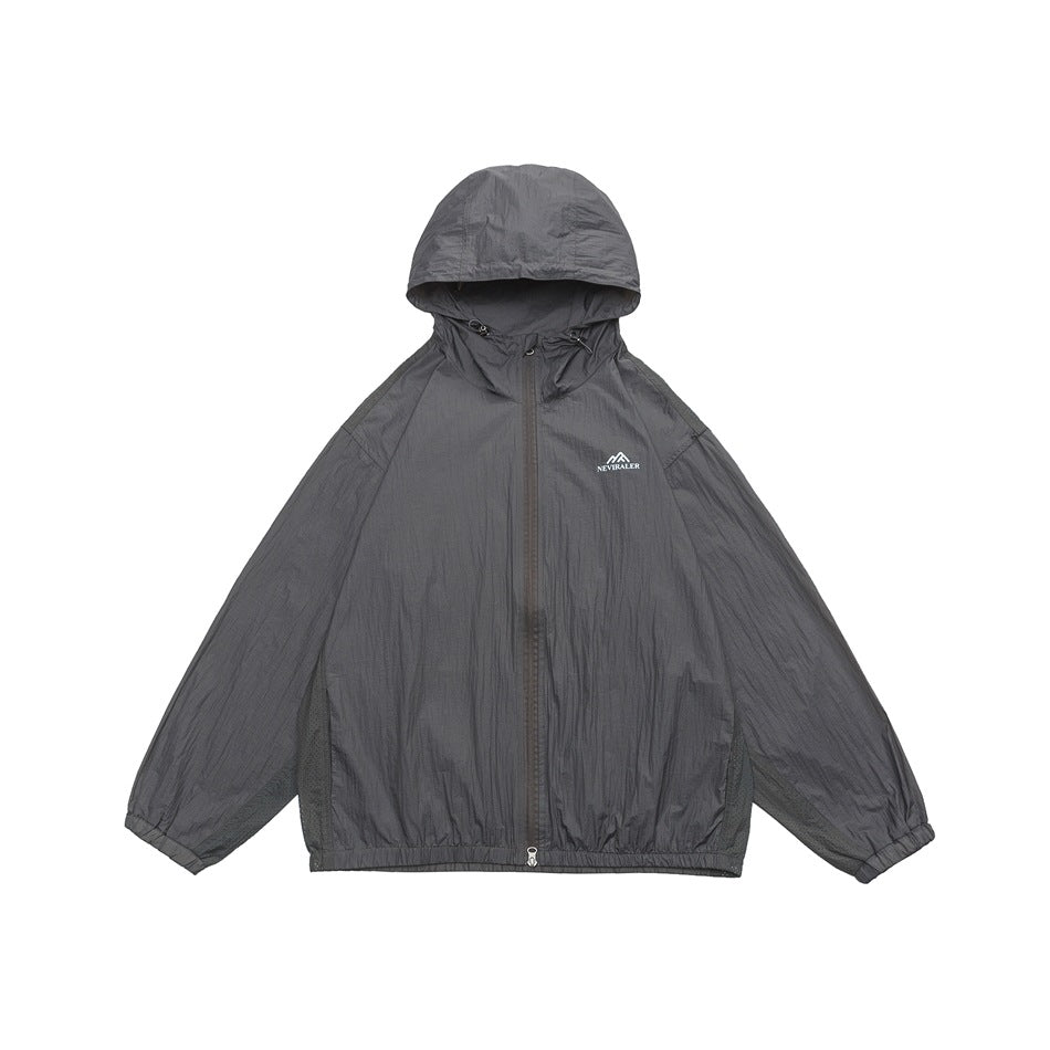 Unisex Jacket Summer Sun Protective Clothes Men's Thin Hood Fishing Jacket