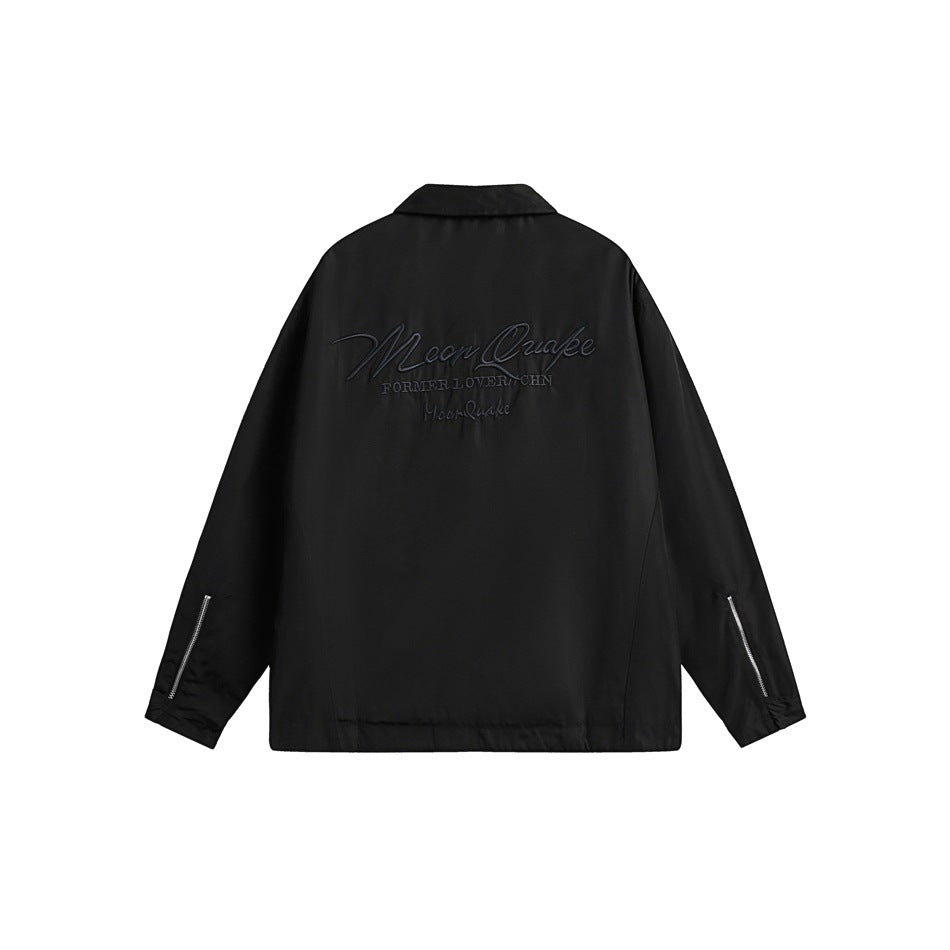 Unisex Jacket Loose Spring and Autumn Jacket Top