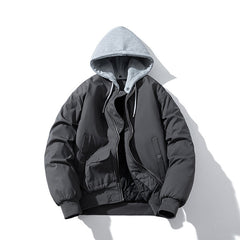 Mens Vintage Jackets Jacket Loose Baseball Jacket Padded Flight Suit