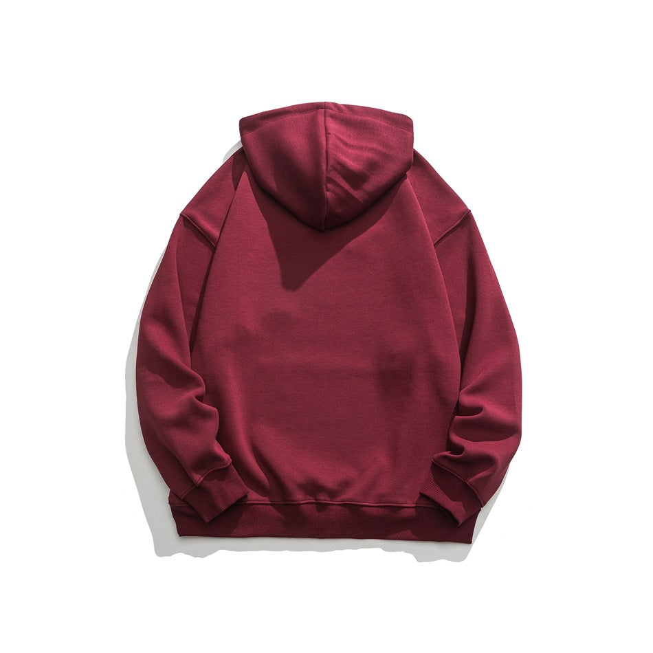 Unisex Jacket Retro Hooded Sweater Loose Spring and Autumn Coat