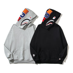 Bathing Ape Hoodie Embroidery Solid Color Sweater Men