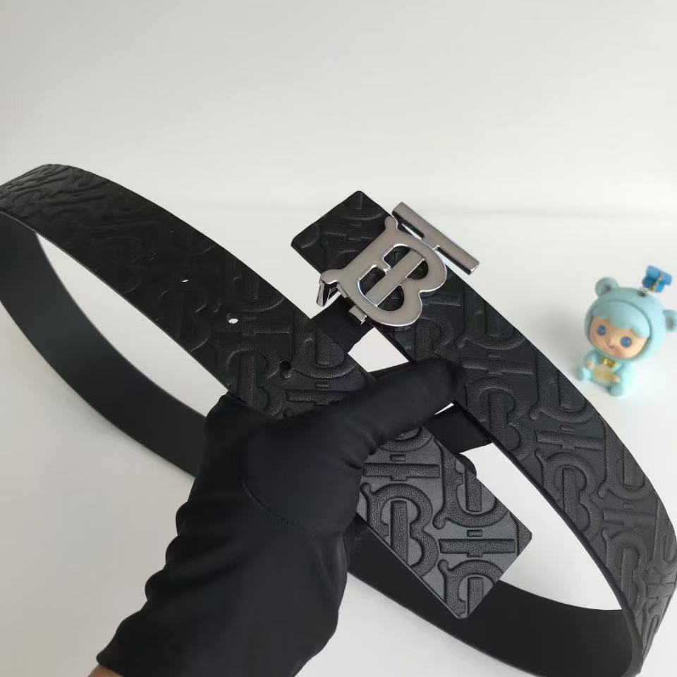 Mens Fashion Belt Premium Sense Personality Plaid