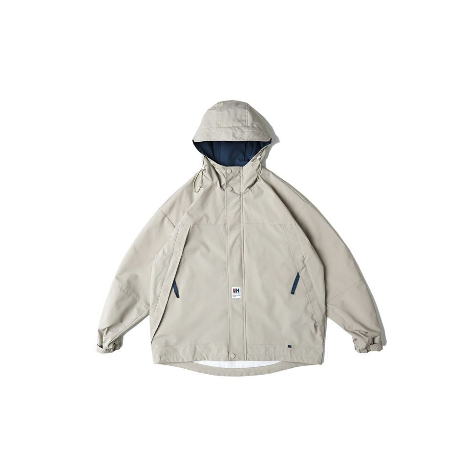 Unisex Jacket Zipper Pocket Hooded Hooded Jacket Men's Jacket Coat