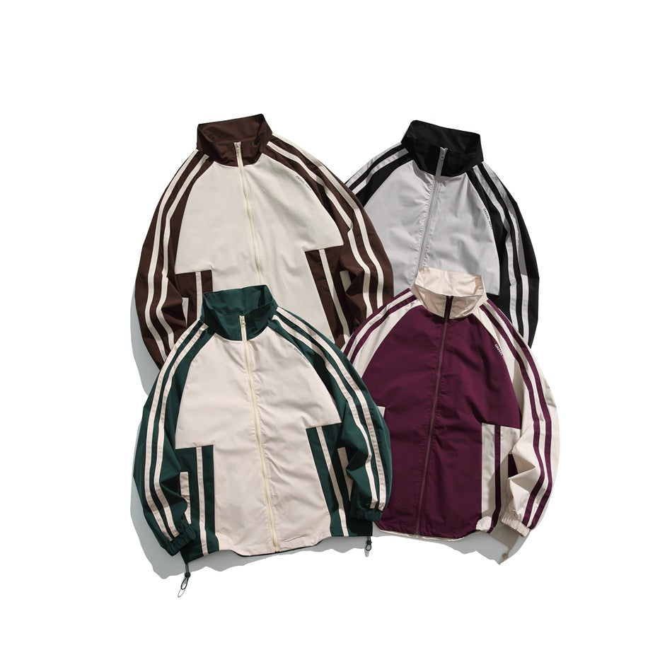 Unisex Jacket Casual Hooded Coat Men's and Women's Same Loose Fall Jacket