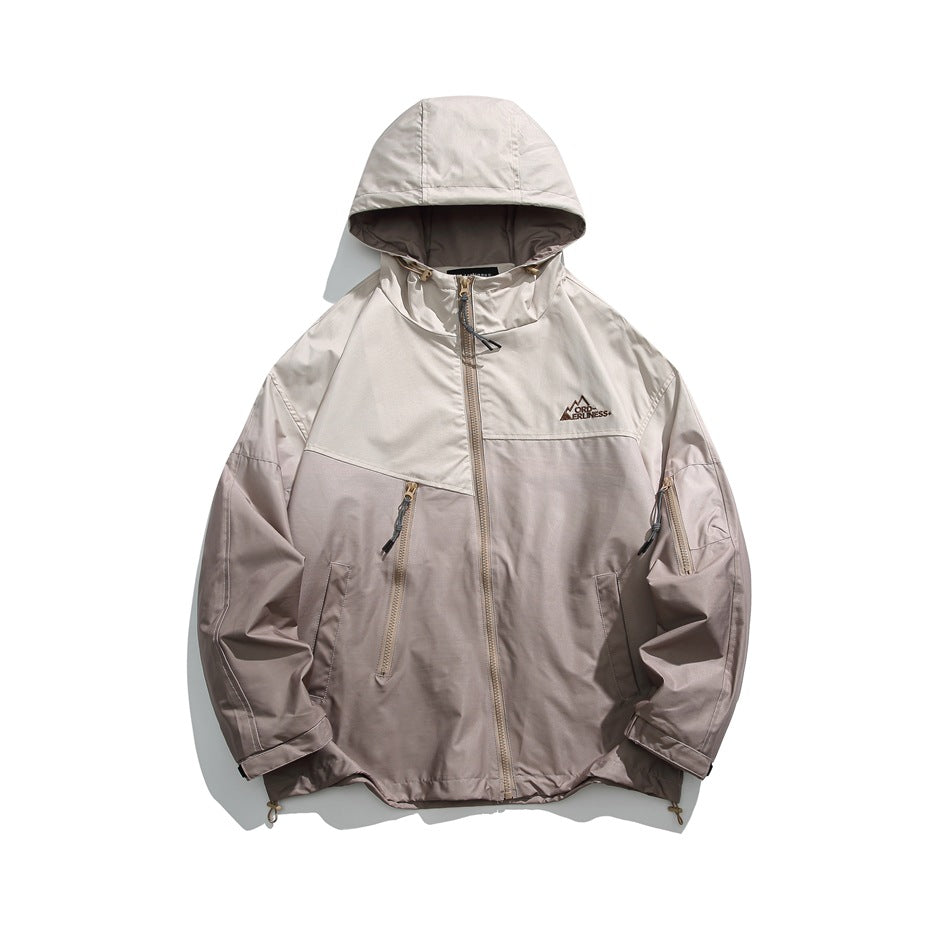 Unisex Jacket Casual Hooded Coat Men's and Women's Same Shell Jacket Jacket