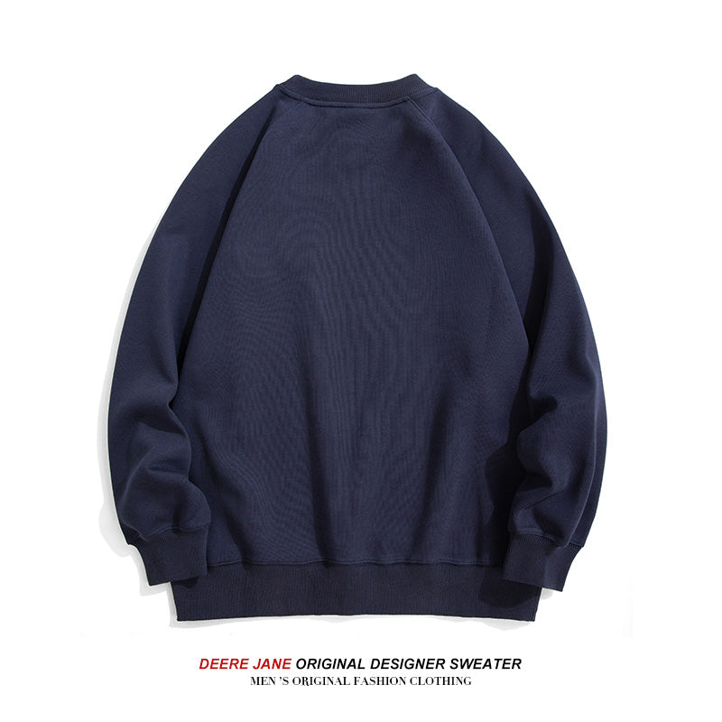 Men Pullover Hoodie Spring Sweater Men's Loose All-Match Casual
