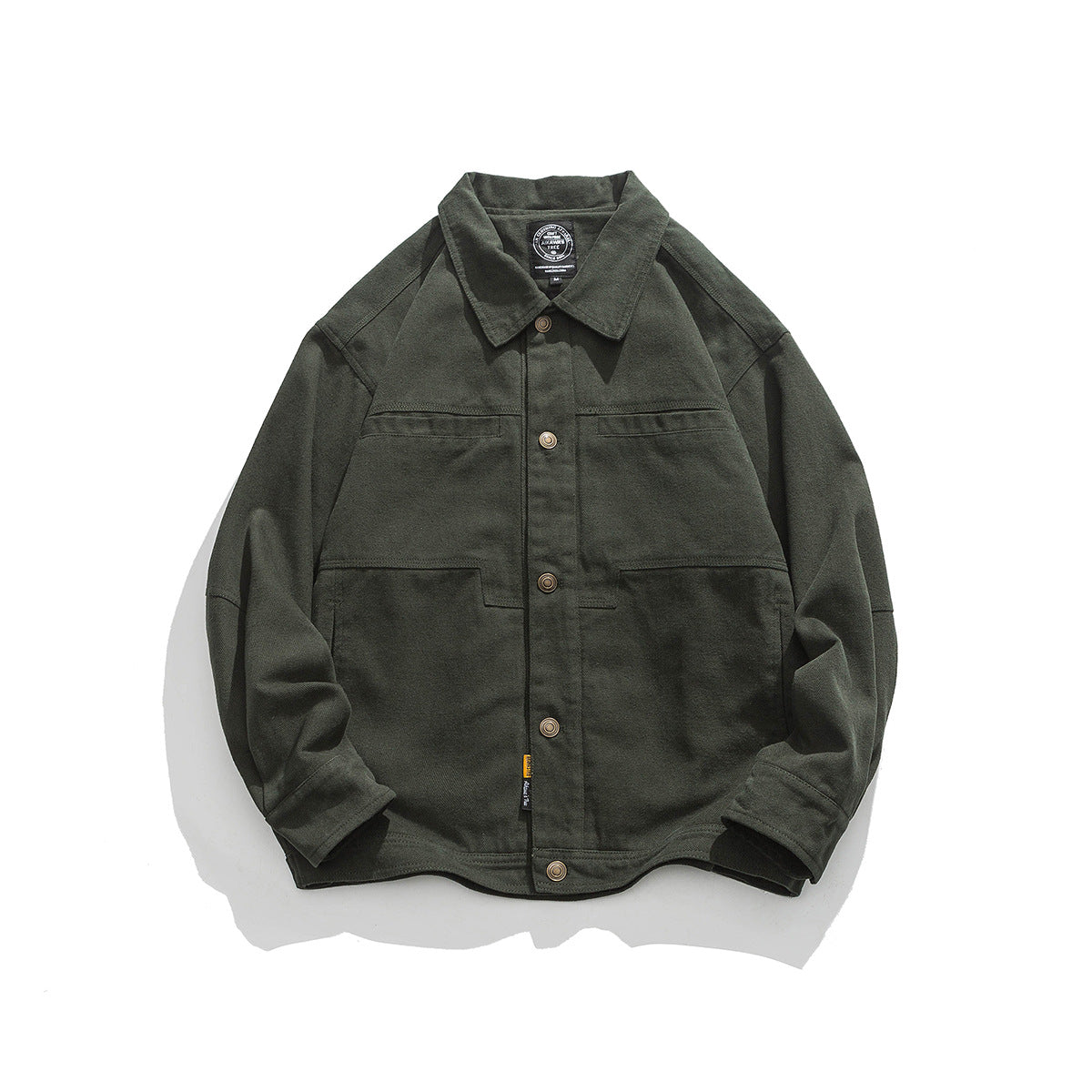 Unisex Jacket Vintage Overalls Jacket Casual Jacket
