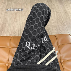 Men Jeans Vintage Jeans Men's Autumn Loose Straight Wide-Leg Pants Casual Pants