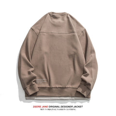Men Pullover Hoodie Spring Sweater Men Loose Retro Casual
