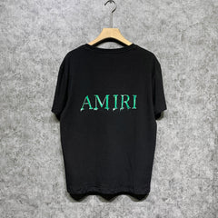 Amiri T Shirt Parrot Printing Casual Round Neck