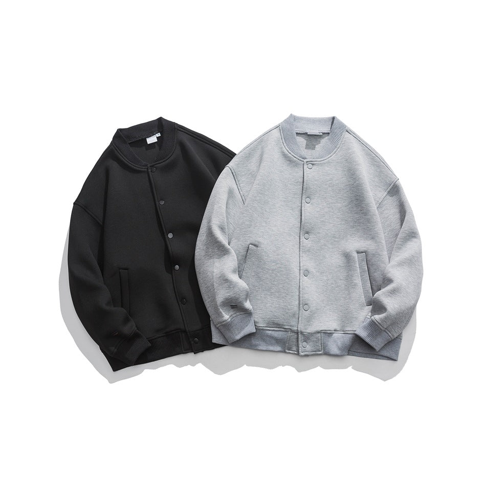 Unisex Jacket Baseball Jacket Loose Casual Jacket