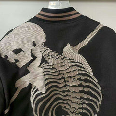 Godspeed Jacket  Baseball Jersey Jacket Embroidered Loose Stand Up Collar