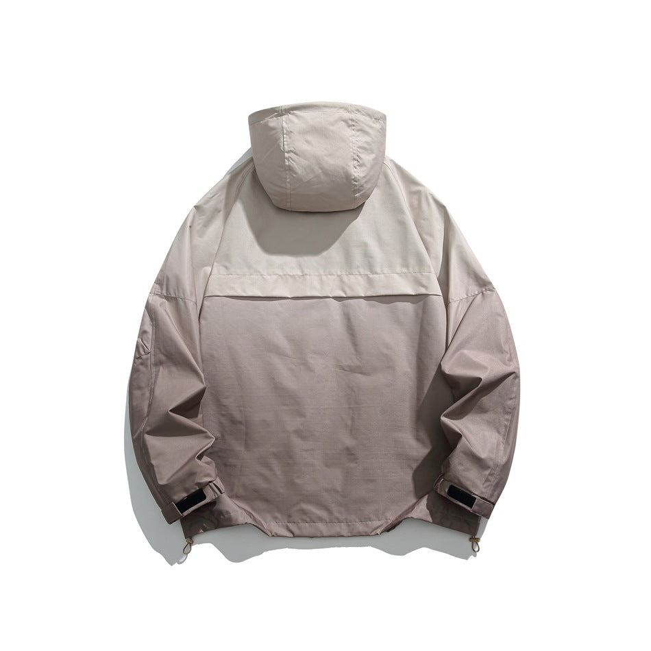 Unisex Jacket Casual Hooded Coat Men's and Women's Same Shell Jacket Jacket